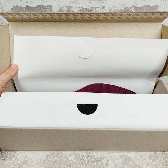 NEW Rothy's The Flat Purple Knit Pointy Toe Slip On Loafers X453 - Picture 8 of 10